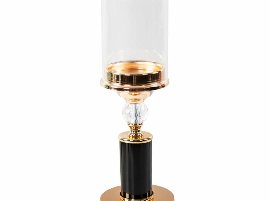 Świecznik RIA- czarny 47cm