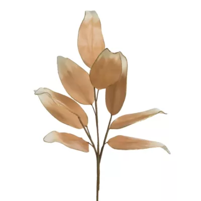 Kwiat dekoracyjny piankowy- beżowy