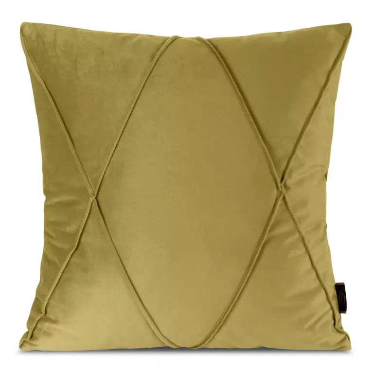 Poszewka dekoracyjna NALA- musztardowa