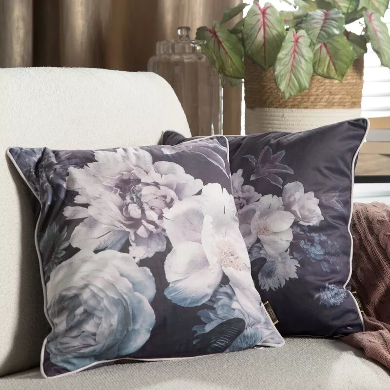 Poszewka dekoracyjna VELVET 134- fiolet - obrazek 2