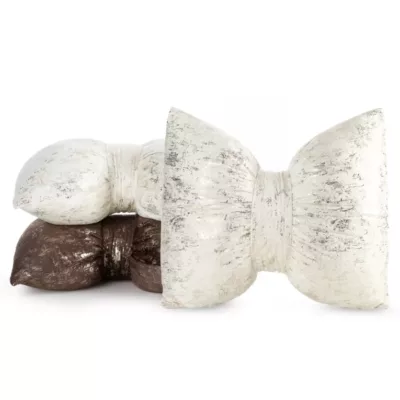 Poduszka welwetowa w kształcie kokardy