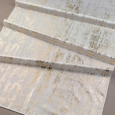 Firana marmurowa- złoto