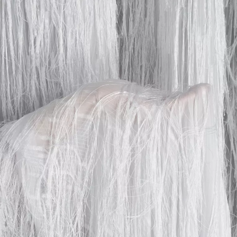 Zasłona na przelotkach Eva Minge- biała 140x250 - obrazek 4