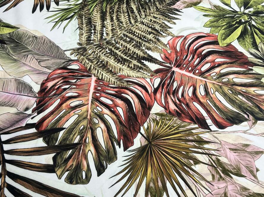 Tkanina zasłonowa- dżungla